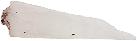 Gemhub טבעי גולמי גולמי צלול לבן קוורץ 49 ct. אבן להתנפצות, לובש, ריפוי קריסטל, עיצוב