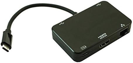 Mycablemart USB-C Multi Hub 4K HDMI, 2xusb 3.2 Gen 1, USB-C, Gigabit Lan Out Out