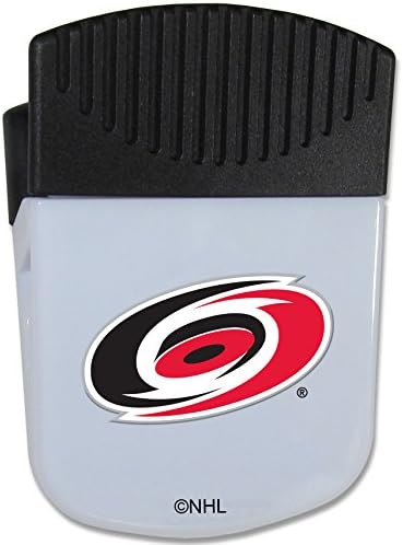 NHL Siskiyou Sports Fan Shop Carolina Hurricanes Chip Clip מגנט עם צבע פתיחת בקבוקים בצבע צוות יחיד