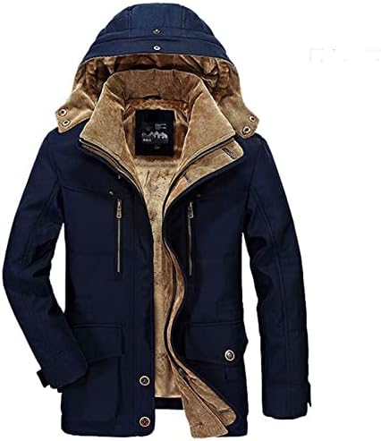 מעילי חורף של טופנדר לגברים שרוולים ארוכים בתוספת מעיל עבודה בגודל מעיל רוכסן מעיל רוכסן מעיל צווארון בהיר מעיל צבע אחיד