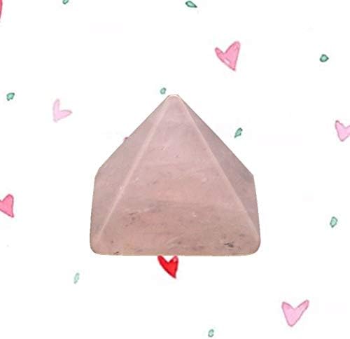 צורת פירמידה Lioobo קריסטל קריסטל טבעי אבן אנרגיה אבן אנרגיה למסיבת חתונה וינטג 'שולחן קישוט מתנות למסיבת יום