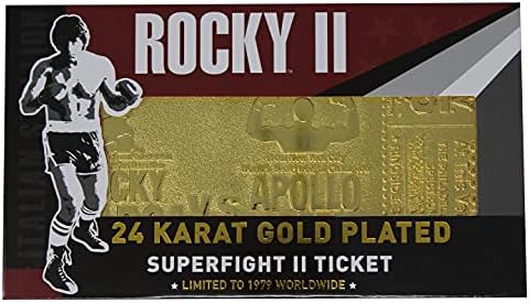 Fanattik Rocky II Apollo Creed מהדורה מוגבלת 24 קראט כרטיס מצופה זהב
