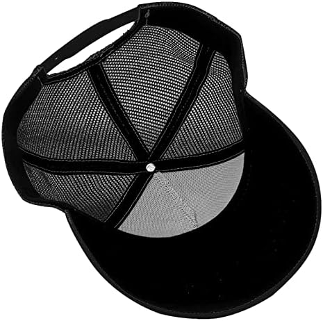 ברזל מחדד את כובע המשאיות ברזל - מכסה סנאפבק בייסבול רשת לגברים או נשים בחוץ