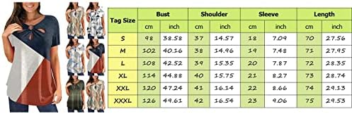 Xiloccer Plus בגודל מיטב החולצות של נשים מכנסיים קצרים חלולים ויבול חולצות טופ חולצות T