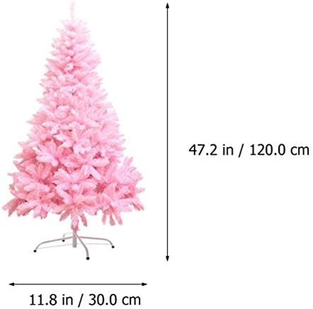 ABOOFAN 47 אינץ 'PVC עץ חג המולד מלאכותי עץ חג המולד לחג חג המולד