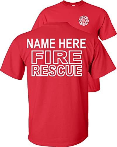 חולצת טריקו בהצלת אש בהתאמה אישית בהתאמה אישית