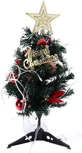 עץ חג המולד מיני של PlplaOOO, עץ חג המולד מלאכותי של 19.6 אינץ