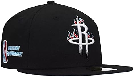 חדש עידן יוסטון רקטות 59 חמישים צוות אש מצויד כובע, שחור כובע