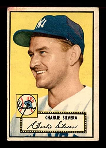 168 Charlie Silvera RC - 1952 כרטיסי בייסבול Topp