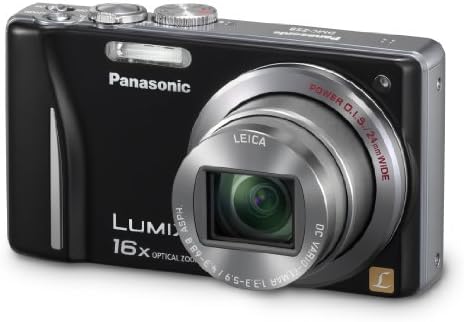 Panasonic Lumix DMC-ZS8 14.1 MP מצלמה דיגיטלית עם זווית רחבה של 16X זווית אופטית מיוצבת זום ו- LCD 3.0 אינץ '
