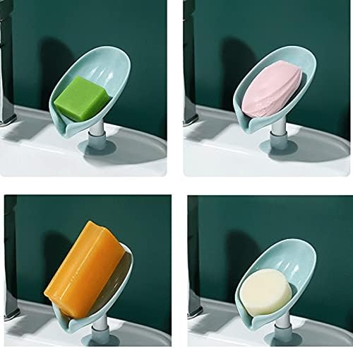 קופסת סבון סבון סבון של AMABEAFHH עוזרת לשמור על הדלפק נקי, מונח בחדר אמבטיה, מטבח יפה ומעשי.