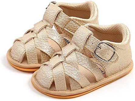 נעלי סנדלי גומי מטען תינוקות בלעדית רכה הליכה קיץ בנות שטוחות ללא נעליים נעליים לתינוק