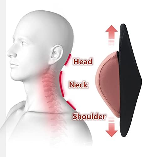 כרית צוואר רכב בומשי תומכת בצוואר תמיכה בכרית צוואר קצף זיכרון לרכב עם כיסוי נשלף נשימה נוחה הקלה ארגונומית וצוואר