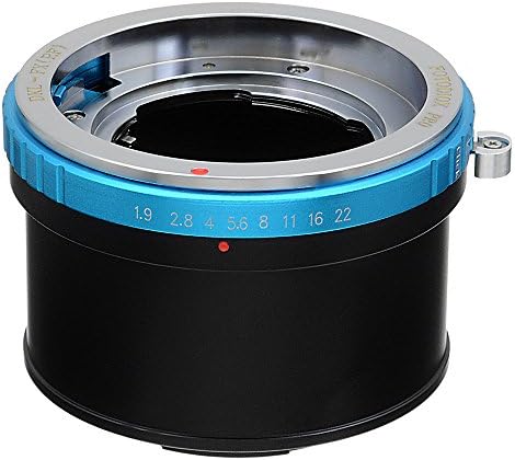 עדשת העדשה Fotodiox תואמת עדשת SLR של אולימפוס Zuiko 35 ממ על מצלמות Fuji X-Mount
