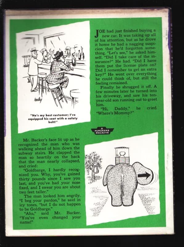 ג ' וקר 2/1961 בדיחות-בדיחות-קריקטורות-אמנות מאת בזיל וולברטון, ביל וונזל, דן דקרלו - אל קאופמן-וי. ג-