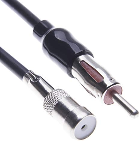 מתאם אנטנת רדיו לאחר השוק על ידי אוויר רכב של קפל למכשירי רדיו אירופיים, מוטורולה מסוג DIN Plug Mal to Socket Socket