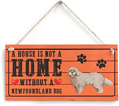 חובבי כלבים ציטוט שלט וולשי טרייר בית אינו בית בלי כלב מצחיק עץ מצחיק שלט כלב שלט כלב פלאק כפרי בית כפרי 8x16 אינץ 'בית