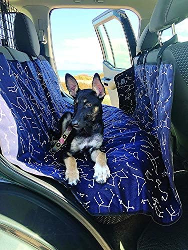 כיסוי מושב מכונית של מולי מוט כלב - ערסל לכלבים למושב אחורי - מושב מכונית כלב מכסה כיסוי ערסל - כיסויי מושב