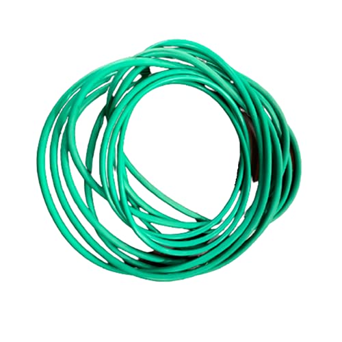 גומי פלואור O טבעת 100 ממ OD 2.5 ממ רוחב FKM איטום עגול איטום אטם אטם טבעת טבעת O, ירוק, חבילה של 50