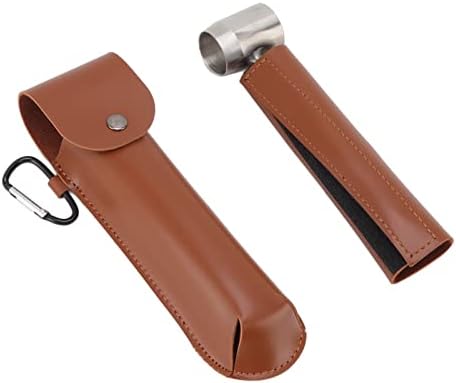 מפתח ברגים מקדחת יד, עיצוב בורג עור PU פלדה הישרדות חיצונית מפתח ברגים שמור ידיים קידוח קלות לעיבוד עץ