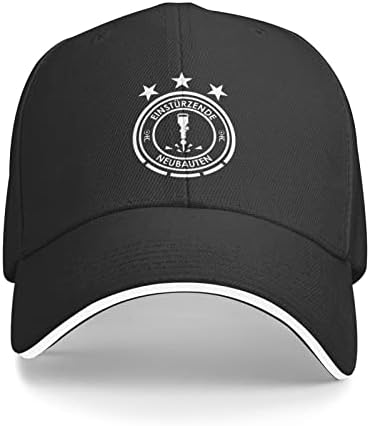 Einsturzende Neubauten כובע בייסבול לנשים גברים מתכווננים כובע כובע אבא