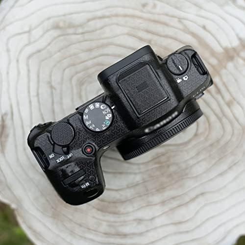 EOS R8 SKIN ， אנטי-סקרט אנטי-לובש למצלמה מדבקת מגן על CANON EOS R8 מסגרת מלאה של מצלמה ללא צורה הגנה על סרטי הגנה מגן-שחור
