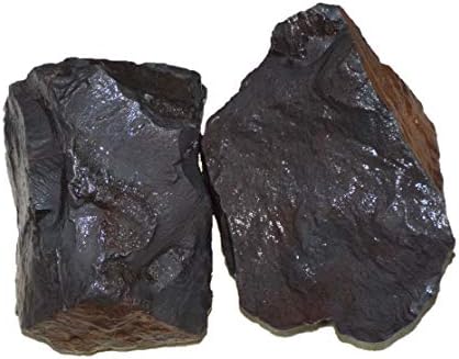 Shreecrystalsbeads: 4 קילוגרם אבנים מחוספסות המטיט מברזיל -1 ל -4 גודל ממוצע לאבן - גולמי גולמי גופני מחוספס וסלעים לטיבוב,