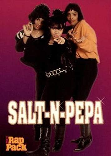 1991 Premier Rap Pack Nonsport 107 Salt-N-PEPA רשמי סטנדרטי סטנדרטי כרטיס היפ הופ כרטיס היפ הופ