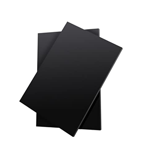 גיליונות אקריליים שחורים של IACOKA 11.8 x 15.8 אינץ
