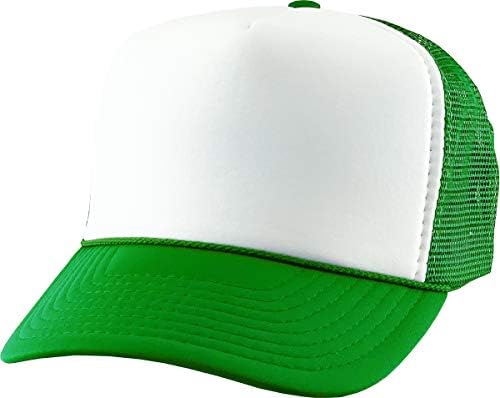 קצף קלאסי קדמי רשת אחורי משאית כובע בייסבול כובע בייסבול קיץ סנאפבק מתכוונן