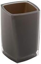 כוס מברשת שיניים של אקסנטיה גרז, פלסטיק, אפור, בערך. 7.3 x 10.8 x 7.3 סמ