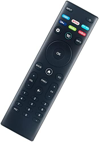 XRT140L Replacement Remote Control Applicable for Vizio Smart TV D24h-J09 D24f-J09 D32h-J09 D32f-J04 D40f-J09 D43f-J04 D24f4-J01