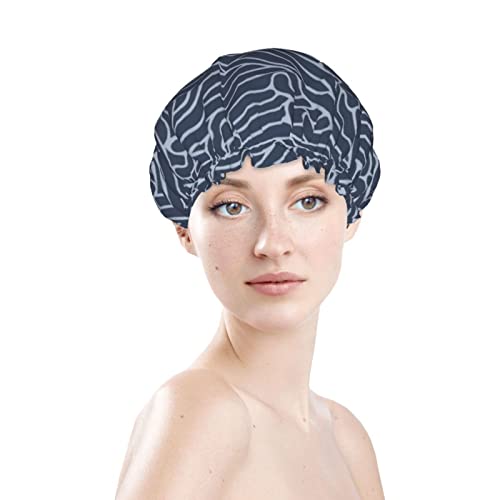 נשים ניתנות לשימוש חוזר כובע שיער שולי צונאמי גלים גדולים תרבות ג'אפן שכבות כפול