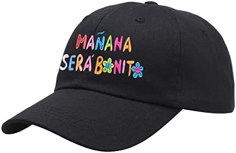 MANANA SERA BONITO Trucker HAT מתכווננת SNAP BACK LACK COMBALL CAP לנשים ולגברים