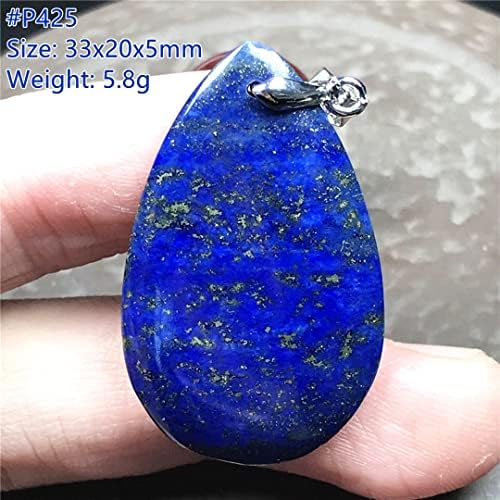 טבעי מלכותי כחול ליפיס לאזולי אבן נדירה תכשיטים תליונים לאישה גבר עושר רייקי אהבה מזל מתנה קריסטל 33x20x5 ממ טיפות מים חרוזים