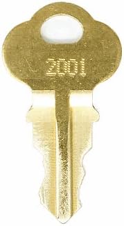 Compx Chicago 2285 מפתחות החלפה: 2 מפתחות
