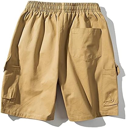 מכנסיים קצרים מזדמנים לגברים בקיץ ריצה של מכנסי פנאי קצרים ספורט גברים מכנסיים קצרים של מכנסי כותנה מטענים