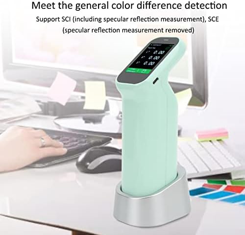 מד צבע דיגיטלי צבעוני דיגיטלי מנתח הבדל צבע עם כיול אוטומטי בודק צבע מסך מגע להדפסת ציפויים