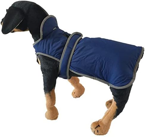 בגדי חיות מחמד של jdefeg לכלבים גדולים מעיל כלב רפלקטיבי מעיל מזג אוויר קר לבוש ז'קט כלבים חמים לבגדי כלבים