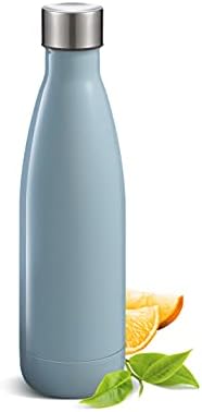 בקבוק טסקומה פסטל קבוע 0.6 ליטר, נירוסטה, כחול