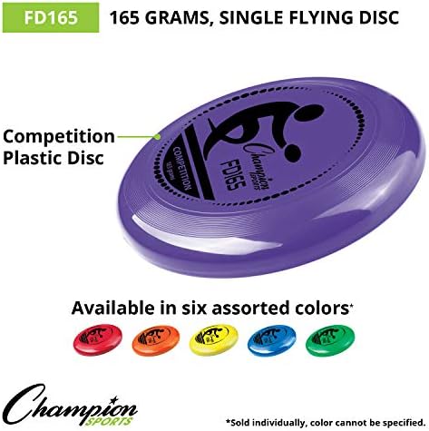דיסקים מעופפים של Champion Sports - זמינים במספר צבעים וגדלים