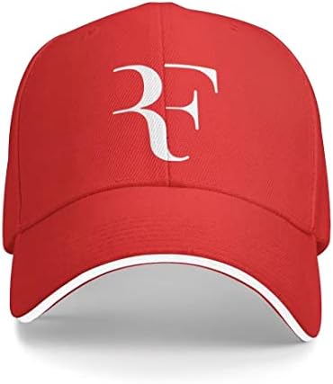 רוג'ר פדרר כובע, כובעי בייסבול של מכסה המשאית של Mens Wome, כובעי ספורט למבוגרים מתכווננים