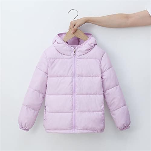 פעוטות ילדים בנות בנות בחורף ז'קט חם בגדי לבש חיצוניים מעילים מוצקים עם מעיל מילוי מלא של מעיל נערים בן 9