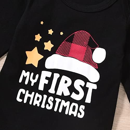 AALIZZWELL תלבושת לחג המולד של תינוקות תינוקות יילודים