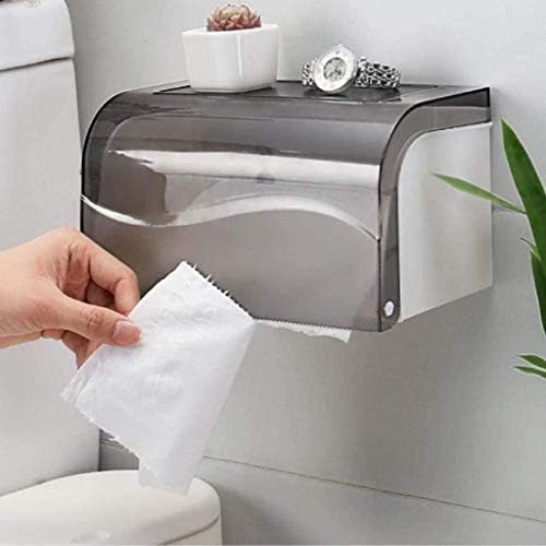 ZXDSFC קופסת טואלט קופסת טואלט נייר טואלט מגש גליל אמבטיה מגבת נייר אטום למים
