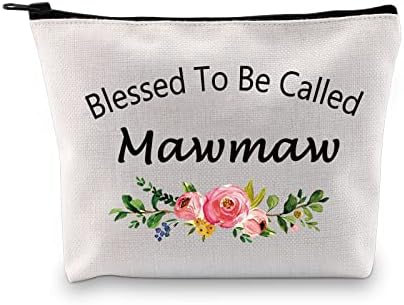 Meikiup Mawmaw תיק איפור סבתא מתנה לברכה להיקרא מתנות Mawmaw מהנכדים