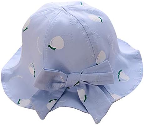 כובע דלי נסיכה קרם הגנה כובע פירות קיץ שמש קיץ הגנה לילדים קשת כובע כובע כובע פעוט ילד