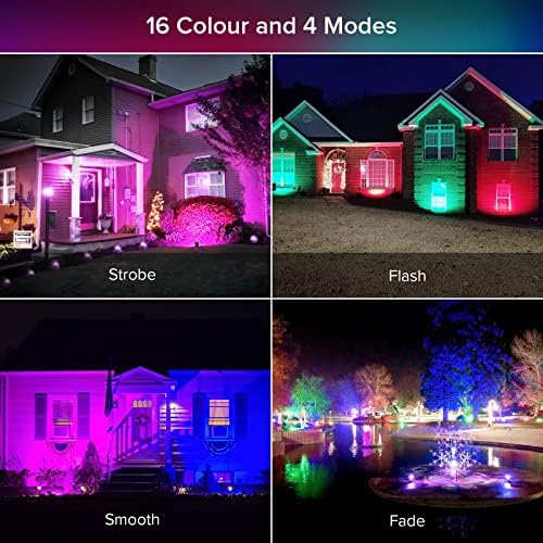 אורות לד שמשנים צבע חיצוני עם טכנולוגיה קרמית, 20 וואט+100 וואט,16 צבעים 8 מצבים, ניתן לעמעום, טכנולוגיה מוגנת בפטנט לחיסכון