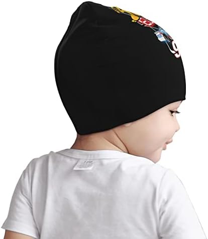 Setzy Chase Elliott 9 שעועית תינוקות כובע רך כובע סרוג כפה חורפית כפה לילדה תינוקת