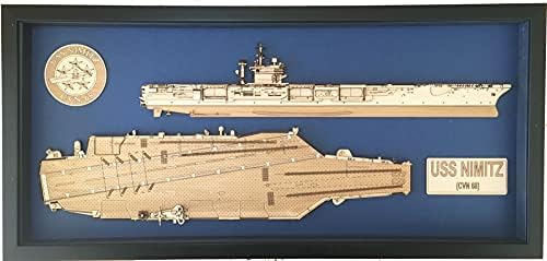 USS Theodore Roosevelt Wood Model